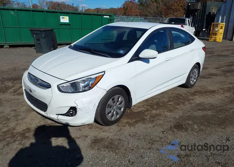 2017 Hyundai Accent Se из США, поврежденный, VIN KMHCT4AE9HU333920